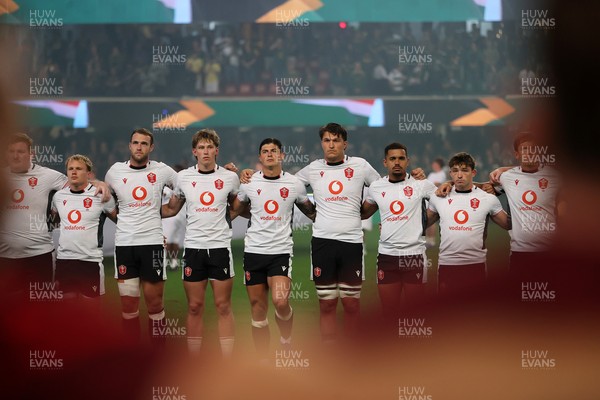 180726 - South Africa v Wales - Nations Championship - Wales sing the anthem