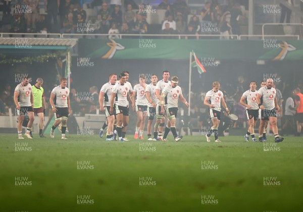 180726 - South Africa v Wales - Nations Championship - Dejected Wales at half time