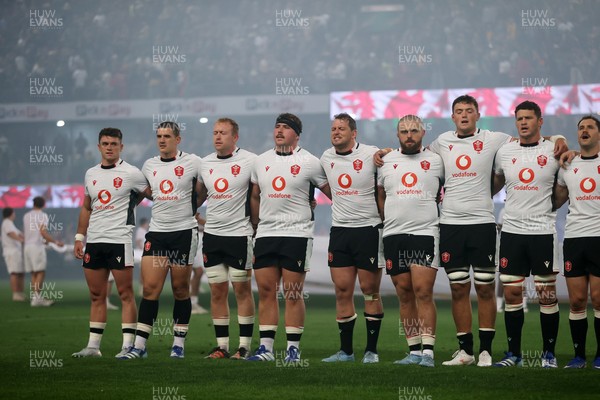 180726 - South Africa v Wales - Nations Championship - Wales sing the anthem