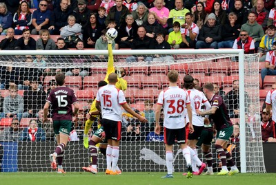 181025 - Southampton v Swansea City - Sky Bet Championship - Lawrence Vigouroux of Swansea City makes a save