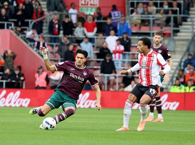 181025 - Southampton v Swansea City - Sky Bet Championship - Marko Stamenic of Swansea City