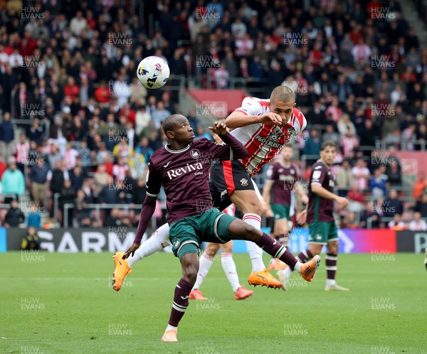 181025 - Southampton v Swansea City - Sky Bet Championship - Malick Yalcouye of Swansea City
