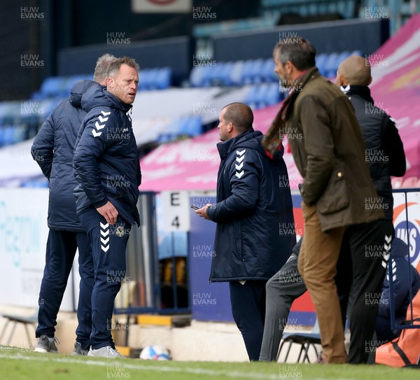 080521 - Southend United v Newport County - Sky Bet League 2 - Newport manager Michael Flynn