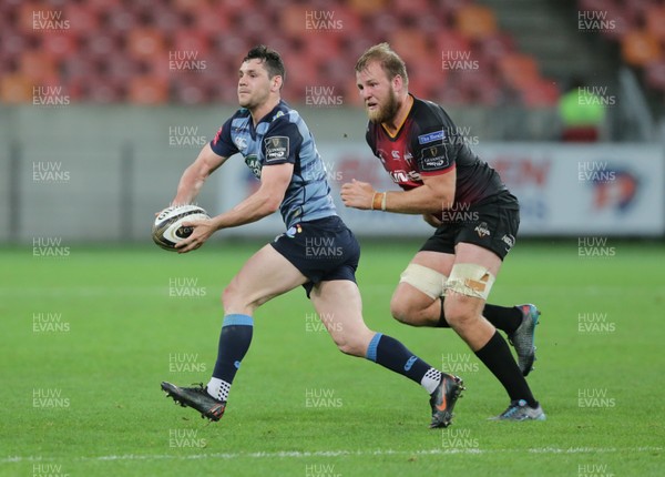 140418 - Southern Kings v Cardiff Blues - Guinness PRO14 - Tomos Williams of Cardiff Blues