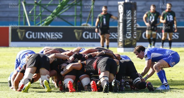 070419 - Southern Kings v Dragons - Guinness PRO14 -  Dragons scrum