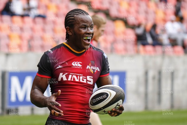 261117 - Southern Kings v Scarlets - Guinness PRO14 -   Yaw Penxe of the Southern Kings