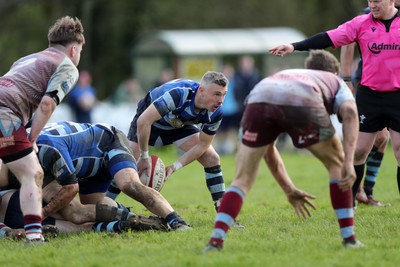 130424 - St Clears RFC v Lampeter Town RFC - Admiral National League 2 West - Daf Evans of St Clears