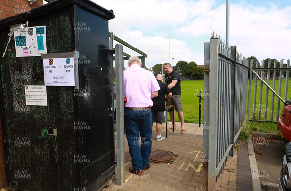 280821 - St Peters v Rumney - WRU National Plate -   Covid19 regulations remain in place as St Peters play host to neighbours Rumney 