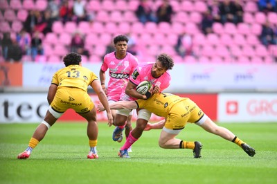 050426 - Stade Francais v Dragons RFC - EPCR Challenge Cup Round of 16 - Ryan Chapuis of Stade Francais