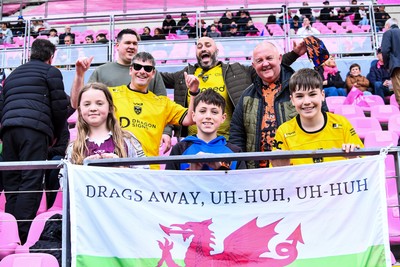 050426 - Stade Francais v Dragons RFC - EPCR Challenge Cup Round of 16 - Dragons fans