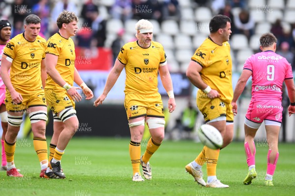 050426 - Stade Francais v Dragons RFC - EPCR Challenge Cup Round of 16 - Aaron Wainwright of Dragons