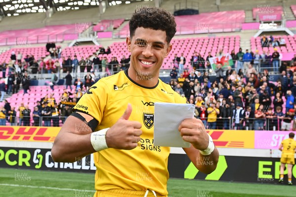 050426 - Stade Francais v Dragons RFC - EPCR Challenge Cup Round of 16 - Rio Dyer of Dragons RFC after the match