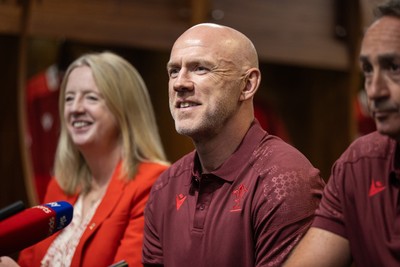 070825 - Picture shows new Wales Senior Mens Head Coach Steve Tandy at the Principality Stadium today