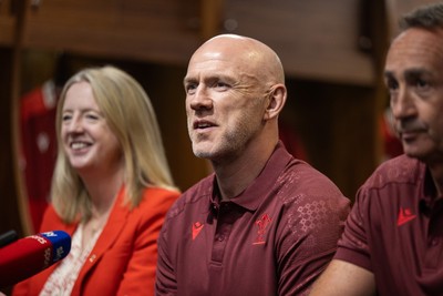070825 - Picture shows new Wales Senior Mens Head Coach Steve Tandy at the Principality Stadium today