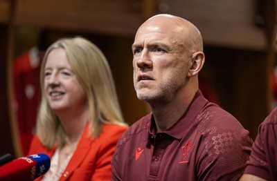 070825 - Picture shows new Wales Senior Mens Head Coach Steve Tandy at the Principality Stadium today