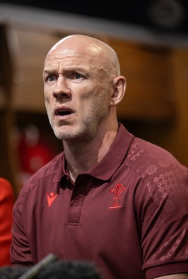 070825 - Picture shows new Wales Senior Mens Head Coach Steve Tandy at the Principality Stadium today