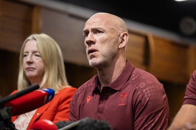 070825 - Picture shows new Wales Senior Mens Head Coach Steve Tandy at the Principality Stadium today