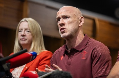 070825 - Picture shows new Wales Senior Mens Head Coach Steve Tandy at the Principality Stadium today