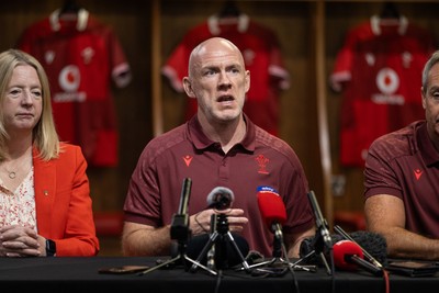 070825 - Picture shows new Wales Senior Mens Head Coach Steve Tandy at the Principality Stadium today