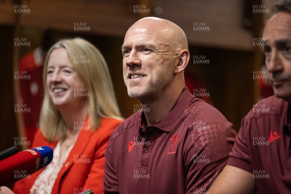 070825 - Picture shows new Wales Senior Mens Head Coach Steve Tandy at the Principality Stadium today