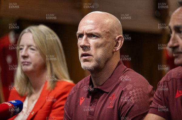 070825 - Picture shows new Wales Senior Mens Head Coach Steve Tandy at the Principality Stadium today