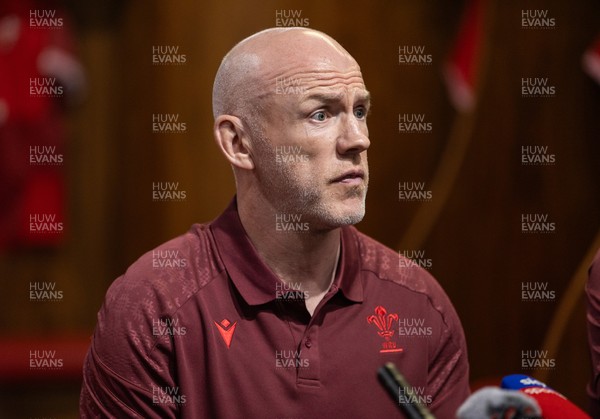 070825 - Picture shows new Wales Senior Mens Head Coach Steve Tandy at the Principality Stadium today