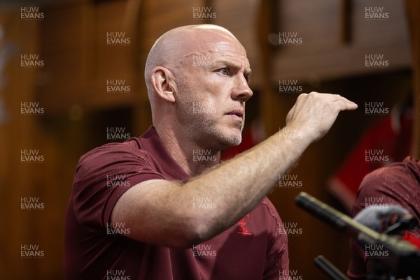 070825 - Picture shows new Wales Senior Mens Head Coach Steve Tandy at the Principality Stadium today