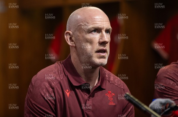 070825 - Picture shows new Wales Senior Mens Head Coach Steve Tandy at the Principality Stadium today