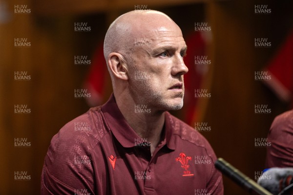 070825 - Picture shows new Wales Senior Mens Head Coach Steve Tandy at the Principality Stadium today