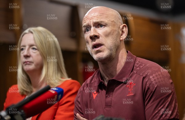 070825 - Picture shows new Wales Senior Mens Head Coach Steve Tandy at the Principality Stadium today