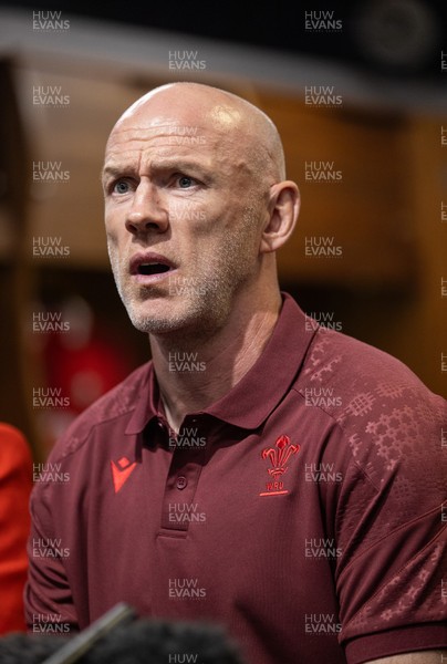 070825 - Picture shows new Wales Senior Mens Head Coach Steve Tandy at the Principality Stadium today