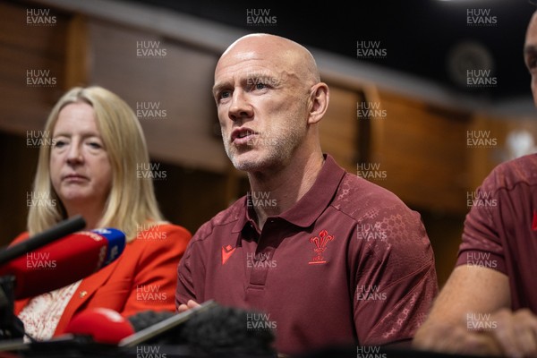 070825 - Picture shows new Wales Senior Mens Head Coach Steve Tandy at the Principality Stadium today