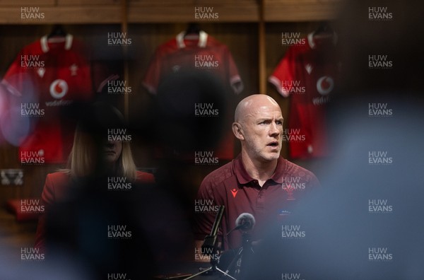 070825 - Picture shows new Wales Senior Mens Head Coach Steve Tandy at the Principality Stadium today
