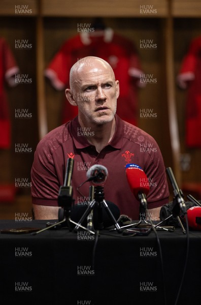 070825 - Picture shows new Wales Senior Mens Head Coach Steve Tandy at the Principality Stadium today