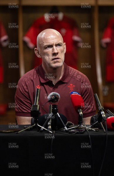 070825 - Picture shows new Wales Senior Mens Head Coach Steve Tandy at the Principality Stadium today