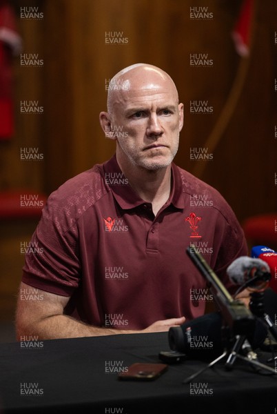 070825 - Picture shows new Wales Senior Mens Head Coach Steve Tandy at the Principality Stadium today