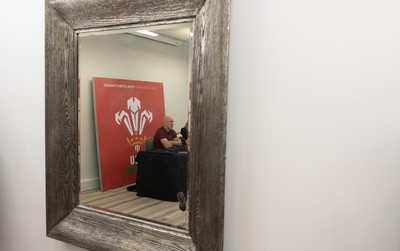 031225 - Rugby World Cup 2027 Pool Announcement  - Wales head coach Steve Tandy gives his reaction to the Rugby World Cup Pool draw during a media conference