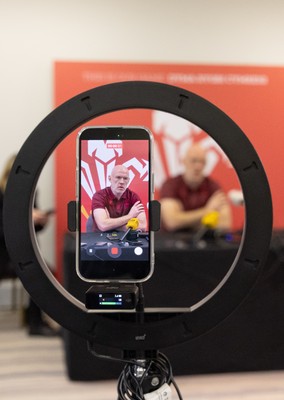 031225 - Rugby World Cup 2027 Pool Announcement  - Wales head coach Steve Tandy gives his reaction to the Rugby World Cup Pool draw during a media conference