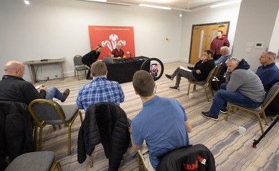 031225 - Rugby World Cup 2027 Pool Announcement  - Wales head coach Steve Tandy gives his reaction to the Rugby World Cup Pool draw during a media conference