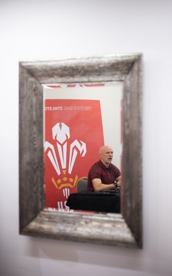 031225 - Rugby World Cup 2027 Pool Announcement  - Wales head coach Steve Tandy gives his reaction to the Rugby World Cup Pool draw during a media conference