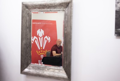 031225 - Rugby World Cup 2027 Pool Announcement  - Wales head coach Steve Tandy gives his reaction to the Rugby World Cup Pool draw during a media conference