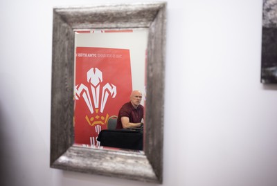 031225 - Rugby World Cup 2027 Pool Announcement  - Wales head coach Steve Tandy gives his reaction to the Rugby World Cup Pool draw during a media conference