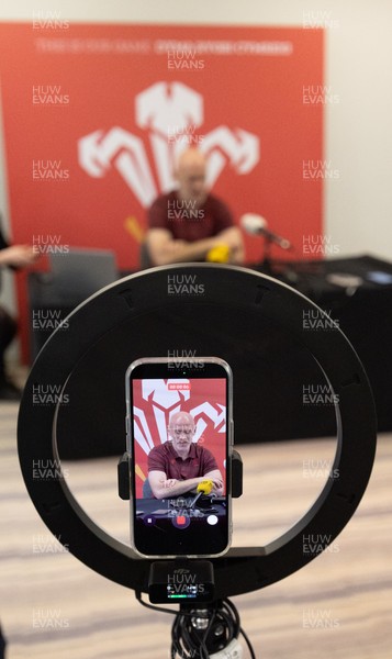 031225 - Rugby World Cup 2027 Pool Announcement  - Wales head coach Steve Tandy gives his reaction to the Rugby World Cup Pool draw during a media conference