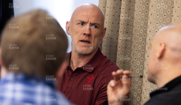 031225 - Rugby World Cup 2027 Pool Announcement  - Wales head coach Steve Tandy gives his reaction to the Rugby World Cup Pool draw during a media conference