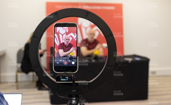 031225 - Rugby World Cup 2027 Pool Announcement  - Wales head coach Steve Tandy gives his reaction to the Rugby World Cup Pool draw during a media conference