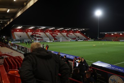 091225 - Stevenage FC v Cardiff City - SkyBet League One - General View of the Lamex Stadium