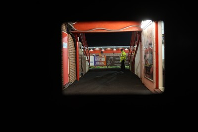 091225 - Stevenage FC v Cardiff City - SkyBet League One - General View of the Lamex Stadium