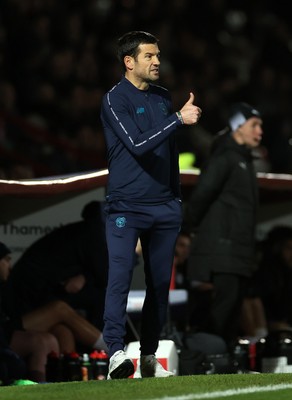 091225 - Stevenage FC v Cardiff City - SkyBet League One - Cardiff City Manager Brian Barry-Murphy 