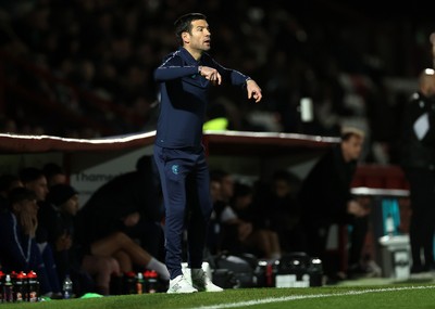 091225 - Stevenage FC v Cardiff City - SkyBet League One - Cardiff City Manager Brian Barry-Murphy 