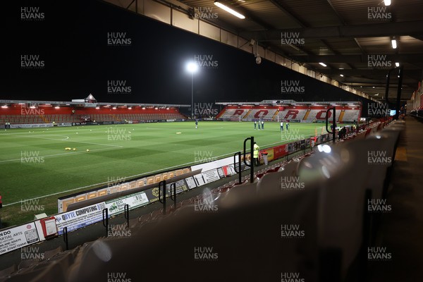 091225 - Stevenage FC v Cardiff City - SkyBet League One - General View of the Lamex Stadium